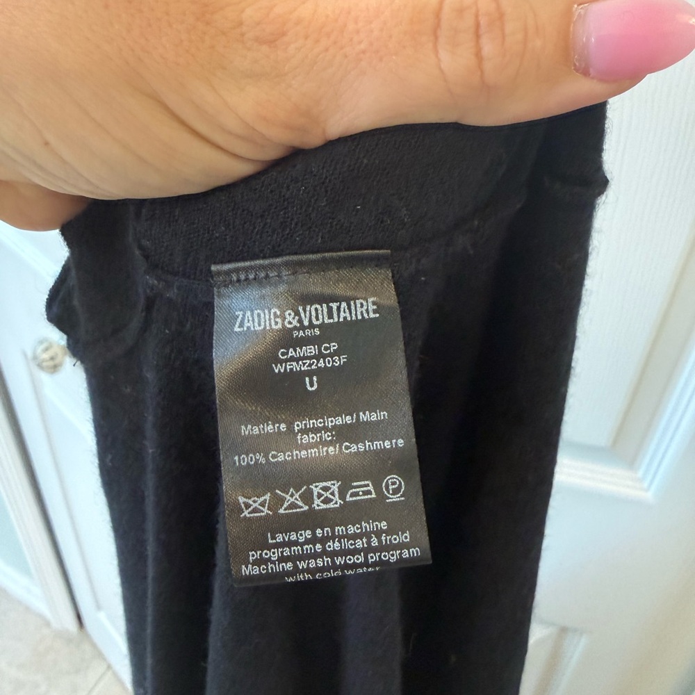 Zadig & Voltaire Cardigan Cambi Cashmere - Picture 6 of 8